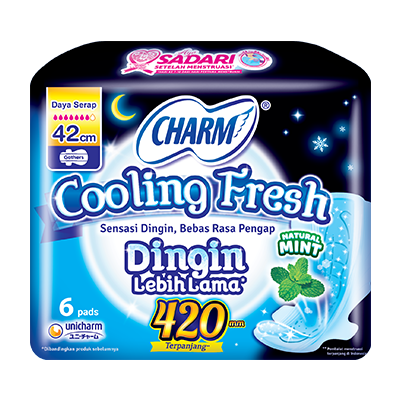 CHARM Cooling Fresh - dingin Night Wing 42cm