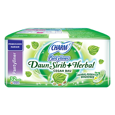 CHARM Daun Sirih + Herbal Pantyliner