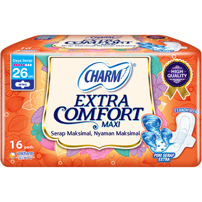 CHARM Extra Comfort Maxi &ndash; Wing 26cm